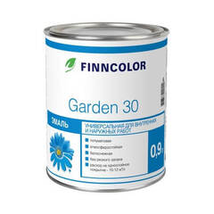 Эмаль алкидная Finncolor Garden 30 / Финнколор Гарден 30 полуматовая