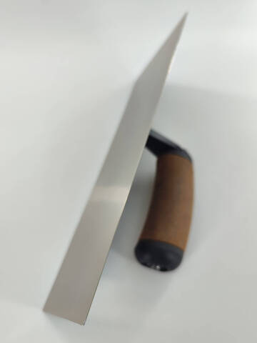 Кельма изогнутая с ручкой алькантара Olejnik Premium Gold Line Alcantara / Олейник