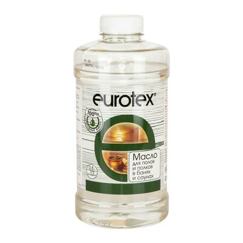 Масло натуральное для защиты полков бань и саун Eurotex