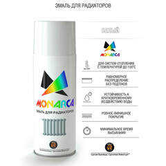 Эмаль аэрозольная для радиаторов Monarca / Монарка