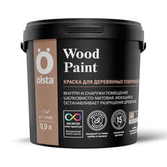Краска для деревянных поверхностей Olsta Wood Paint / Ольста Вуд Пейнт