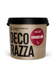 Декоративный лак создающий эффект трещин Decorazza Craquelur / Декорацца Кракелюр