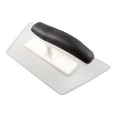 Кельма венецианская прозрачная трапециевидная со сточенными краями STMDecor D2140PTS-T / СТМДекор