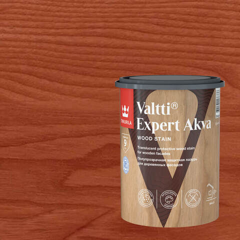 Лазурь фасадная для древесины Tikkurila Valtti Expert Akva / Тиккурила Валтти Эксперт Аква