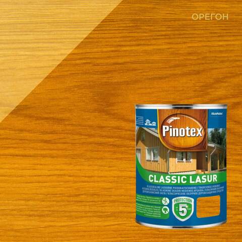 Пропитка деревозащитная Pinotex Classic Lasur / Пинотекс Классик Лазурь