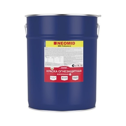 Краска огнезащитная всесезонная для металла Neomid 050 / Неомид 050
