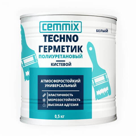 Герметик полиуретановый кистевой Cemmix Techno / Цеммикс Техно