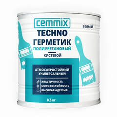 Герметик полиуретановый кистевой Cemmix Techno / Цеммикс Техно