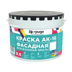 Краска фасадная всесезонная Грида АК-16