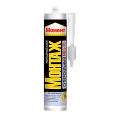 Жидкие гвозди Момент Монтаж Суперсильный МВП-70 прозрачный