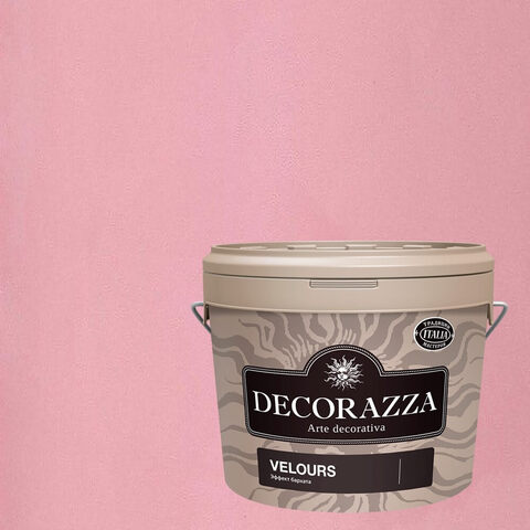 Декоративная штукатурка с эффектом мягкого нежного бархата Decorazza Velours / Декорацца Велюр