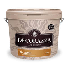 Рельефная декоративная штукатурка с добавлением специальных волокон Decorazza Sollievo / Декорацца