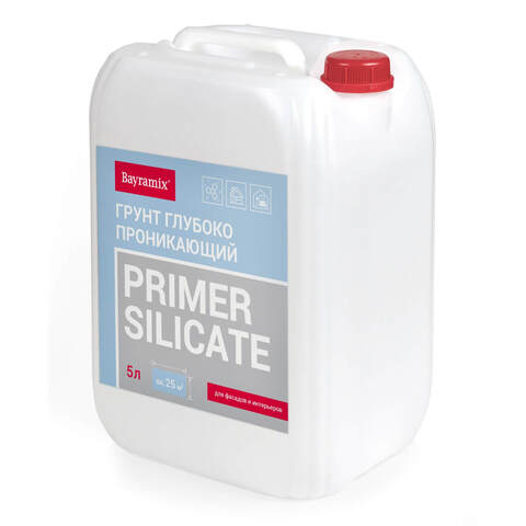 Грунт глубоко проникающий Bayramix Primer Silicate / Байрамикс