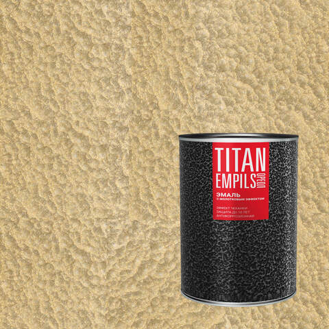 Эмаль по ржавчине антикоррозионная с молотковым эффектом Titan Empils / Титан Эмпилс