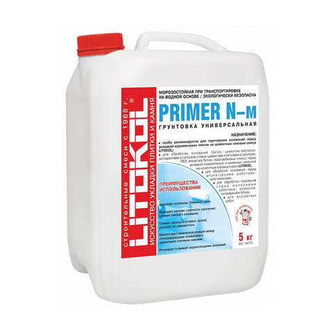 Грунтовка универсальная Litokol Primer N-M / Литокол Праймер