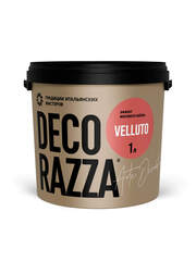 Декоративная штукатурка с эффектом матового шелка Decorazza Velluto / Декорацца Веллюто