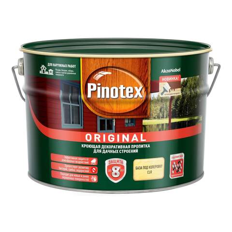 Пропитка кроющая для древесины и OSB плит Pinotex Original / Пинотекс Ориджинал