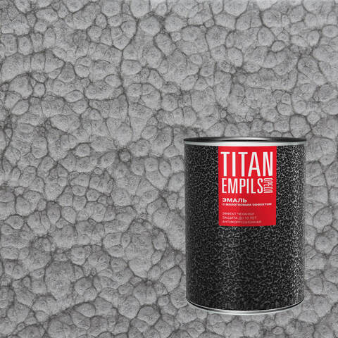 Эмаль по ржавчине антикоррозионная с молотковым эффектом Titan Empils / Титан Эмпилс