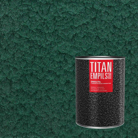 Эмаль по ржавчине антикоррозионная с молотковым эффектом Titan Empils / Титан Эмпилс