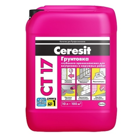Грунтовка универсальня Ceresit CT 17 / Церезит СТ 17