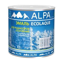 Эмаль для радиаторов Alpa Ecolaque / Альпа Эколак