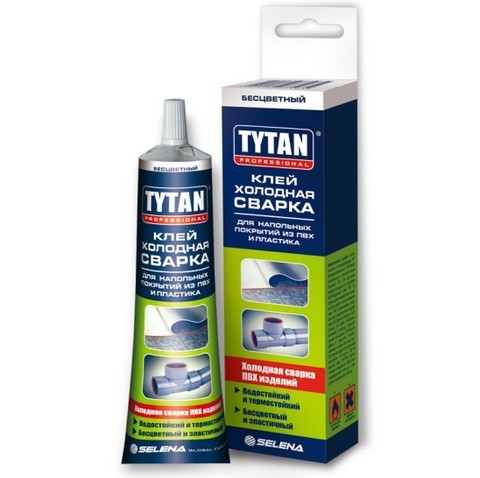 Холодная сварка, клей для ПВХ Tytan Professional / Титан