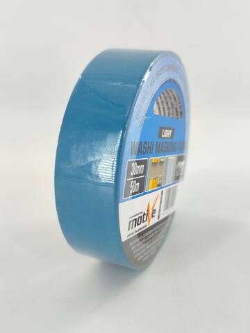 Лента малярная голубая Motive Washi Light / Мотив