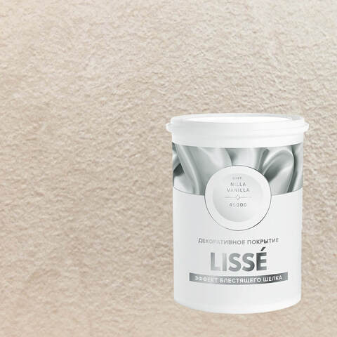 Декоративная штукатурка с эффектом блестящего шелка Vincent Decor Lisse / Винсент Декор Лиссе