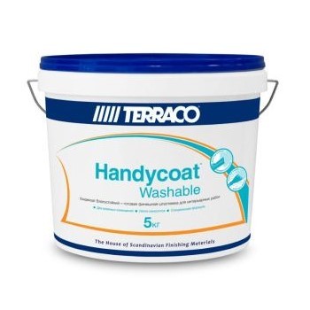 Шпатлевка финишная для влажных помещений Terraco Handycoat Washable / Террако Хэндикоат
