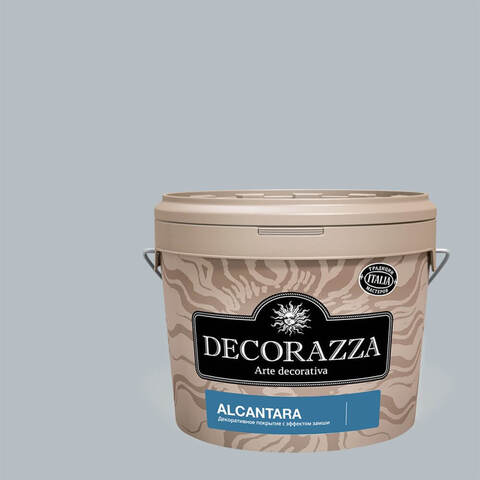 Декоративная штукатурка с эффектом замши и нубука Decorazza Alcantara / Декорацца Алькантара