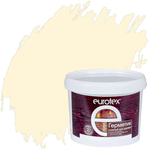 Герметик акриловый шовный для дерева Eurotex / Евротекс