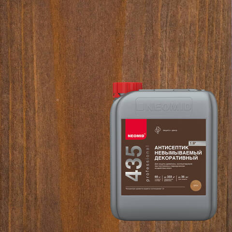 Антисептик невымываемый декоративный Neomid 435 / Неомид 435 концентрат 1:9