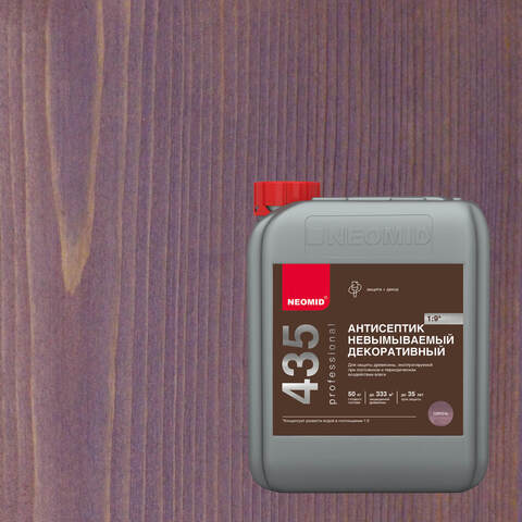 Антисептик невымываемый декоративный Neomid 435 / Неомид 435 концентрат 1:9