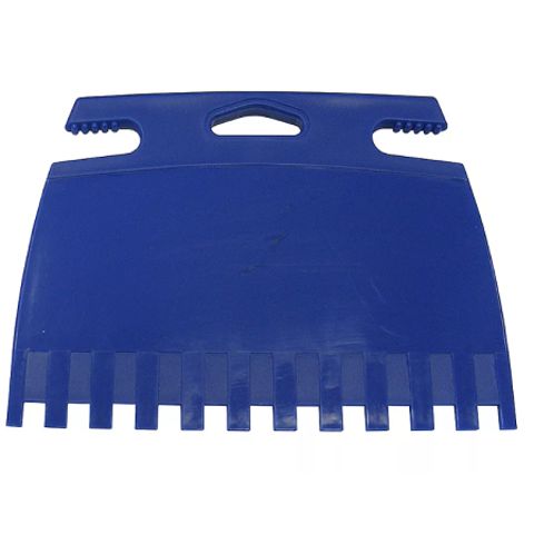 Шпатель зубчатый пластмассовый Color Expert / Колор Эксперт пластиковая ручка 180 мм