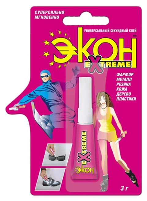 Клей универсальный секундный Экон Экстрим