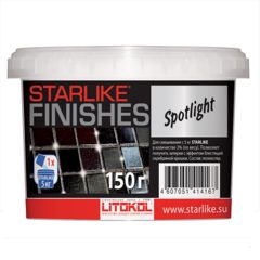 Декоративная добавка в затирку Litokol Starlike®Finishes Spotlight серебистая / Литокол