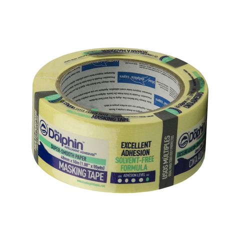 Лента малярная бумажная Blue Dolphin / Блю Долфин