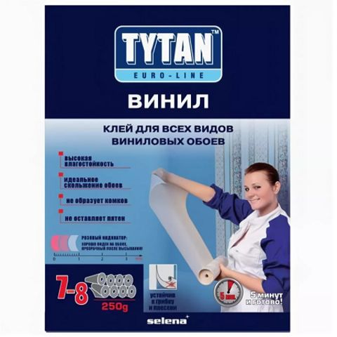 Клей для виниловых обоев Tytan Euro-Line / Титан
