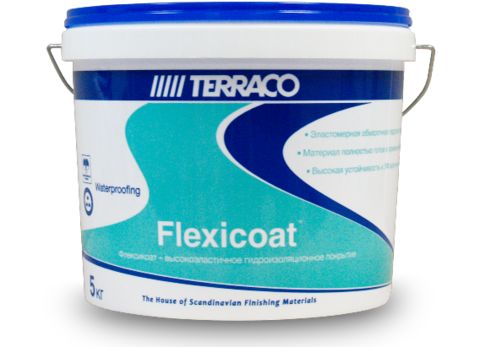 Покрытие гидроизоляционное Terraco Flexicoat / Террако Флексикоат