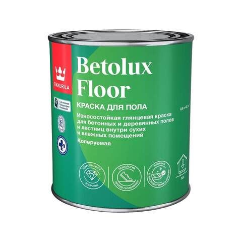 Краска для бетонных и деревянных полов Tikkurila Betolux Floor / Тиккурила Бетолюкс