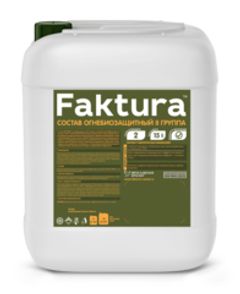 Огнебиозащита для древесины Faktura 2 группа / Фактура бесцветная