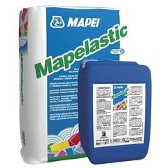 Гидроизоляция двухкомпонентная Mapei Mapelastic / Мапей Мапеластик