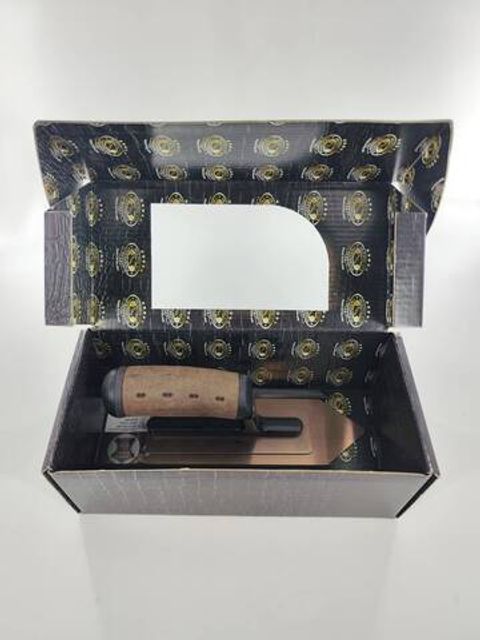 Кельма утюг с ручкой кожа алькантара Olejnik Premium Alcantara / Олейник