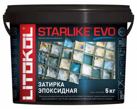 Затирка эпоксидная Litokol Starlike EVO / Литокол Старлайк Эво