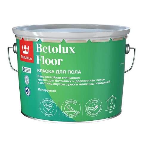 Краска для бетонных и деревянных полов Tikkurila Betolux Floor / Тиккурила Бетолюкс