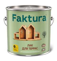 Лак для террас Faktura / Фактура глянцевый