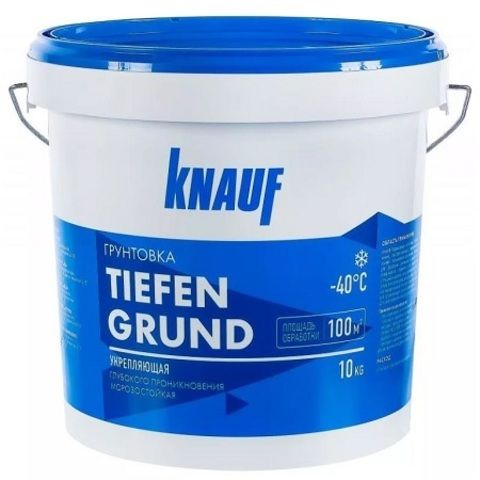Грунтовка укрепляющая глубокого проникновения Knauf Tiefengrund / Кнауф Тифенгрунд