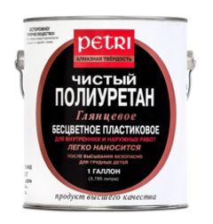 Лак паркетный Petri Diamond Hard / Петри Даймонд Хард глянцевый