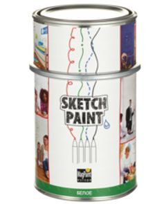 Маркерная краска белая, матовая Magpaint Sketchpaint / Магпейнт Скечпейнт