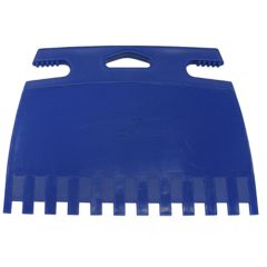 Шпатель зубчатый пластмассовый Color Expert / Колор Эксперт пластиковая ручка 180 мм